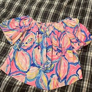 Off the Shoulder Lilly Pulitzer Top
